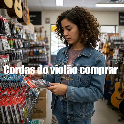 Cordas do violão comprar